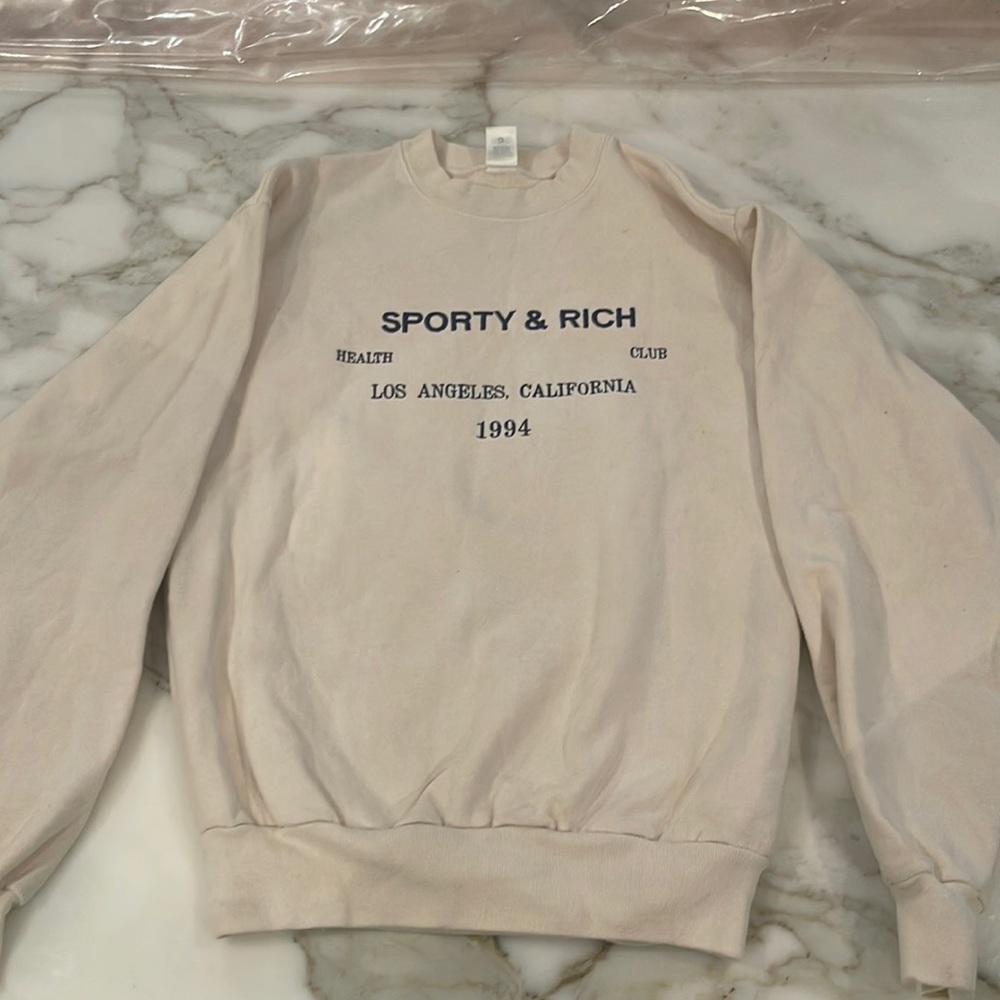 Sporty and Rich sweatshirt